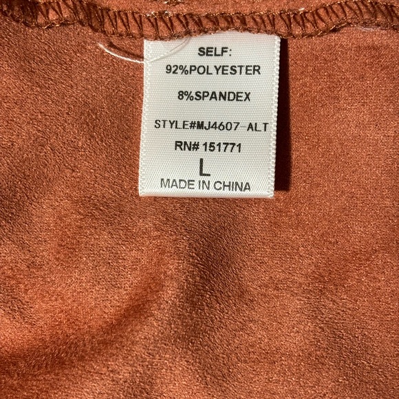 Altar’d State Orange Jacket Size L - Picture 10 of 11